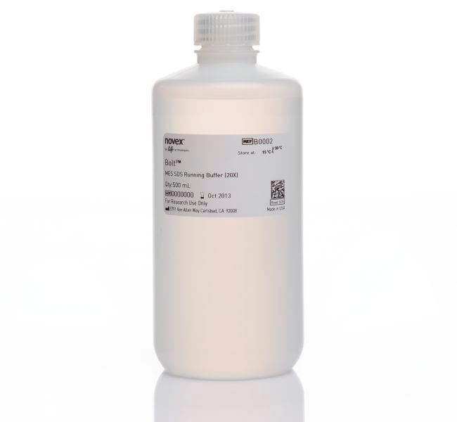 Invitrogen™ 20X Bolt™ MES SDSLaufpuffer 500 ml Invitrogen™ 20X Bolt