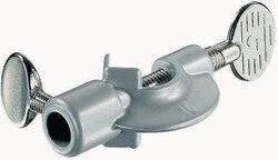 Usbeck Laborgeraete Single sleeve, die-cast zinc, powder-coated,, Quantity: