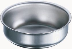 Usbeck Laborgeraete Abdampfschale, Edelstahl 18/8, flache Form, Quantity: