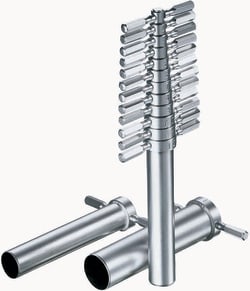 Usbeck Laborgeraete Korkbohrer Satz, Messing vernickelt, mit, Quantity: