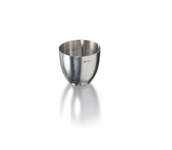 Usbeck Laborgeraete Crucible made of stainless steel, out lid, D=45mm,