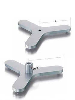 Usbeck Laborgeraete Tripod, steel, powder-coated, Quantity: Each