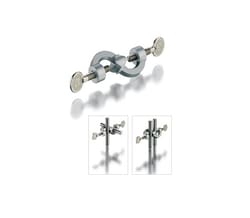 Usbeck Laborgeraete double socket, aluminium, powder-coated, Quantity: