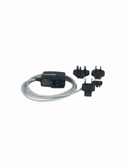 Vacuubrand EU/UK/CH-PLUG, Wall plug power supply VACUU SELECT vacuum controller,