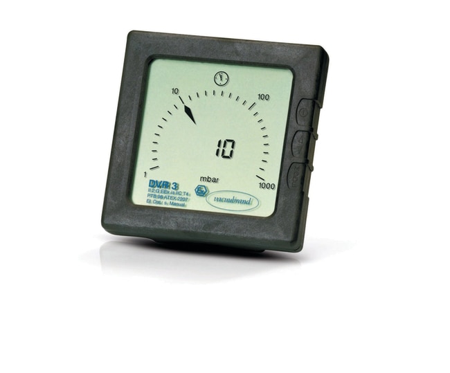 VACUUBRAND™ DVR 3 Vacuum Gauges Dimensions (L x W x H) 116 x 116 x