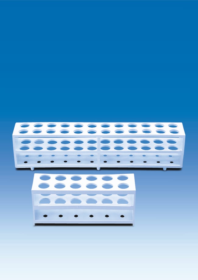 VITLAB™ Polypropylene Reagent Tube Rack Dimensions (L x W x H) 190 x