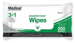 Weigert X6 packs wipes 3in1 medical CE (6X200 wipes), Quantity: Pack of