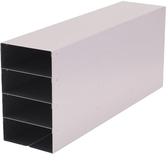 Wesbart™ Aluminum Horizontal Freezer Rack Loose Items or Cryoboxes, 4 ...