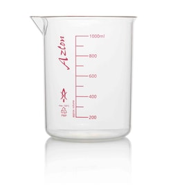Azlon Griffin-Style PMP Beakers 1000 mL | Buy Online | Azlon | Fisher Scientific