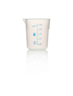 Azlon Tapered Beakers with Printed Graduations 250 mL | Buy Online | Azlon | Fisher Scientific