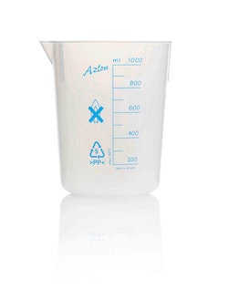 Azlon Tapered Beakers with Printed Graduations 1000 mL | Buy Online | Azlon | Fisher Scientific