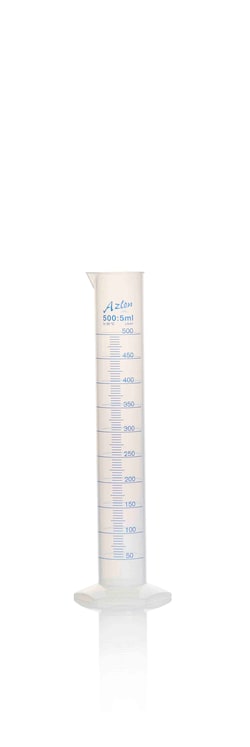 Azlon Zylinder aus Polypropylen mit aufgedruckter Graduierung 500 ml | Buy Online | Azlon | Fisher Scientific