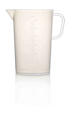 Azlon Polypropylene Graduated Molded Jugs with Handles 3000 mL | Buy Online | Azlon | Fisher Scientific