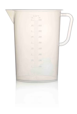 Azlon Polypropylene Graduated Molded Jugs with Handles 5000 mL | Buy Online | Azlon | Fisher Scientific