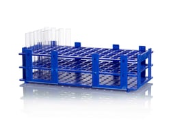Azlon Polypropylene Test Tube Rack Blue | Buy Online | Azlon | Fisher Scientific