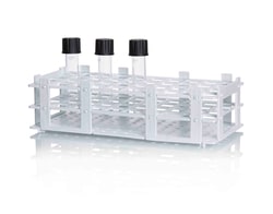 Azlon Polypropylene Test Tube Rack White | Buy Online | Azlon | Fisher Scientific