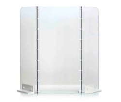 Azlon Säkerhetssköld med g ngjärn i polykarbonat 61 cm | Buy Online | Azlon | Fisher Scientific