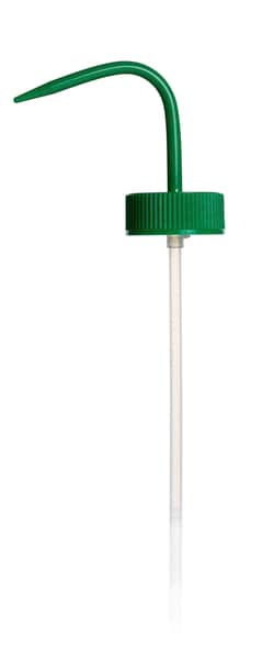 Azlon Schraubverschlüsse für belüftete Spritzflaschen, Weithals Grün | Buy Online | Azlon | Fisher Scientific