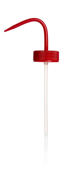 Azlon Screw caps for Wide Mouth Vented Wash Bottles Red | Buy Online | Azlon | Fisher Scientific