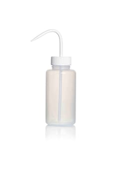 Azlon Ventilerade tvättflaskor med bred mun 500 mL | Buy Online | Azlon | Fisher Scientific