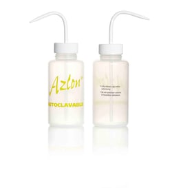 x5 Wash bottle, Wide neck, non-venting, PP