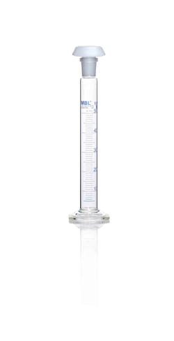 MBL Glass Graduated Cylinder with Polyethylene Stopper 50 mL | Buy Online | MBL | Fisher Scientific
