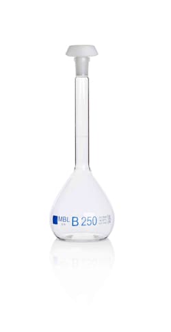 MBL Borosilicate Glass Class B Volumetric Flask 250 mL | Buy Online | Afora | Fisher Scientific