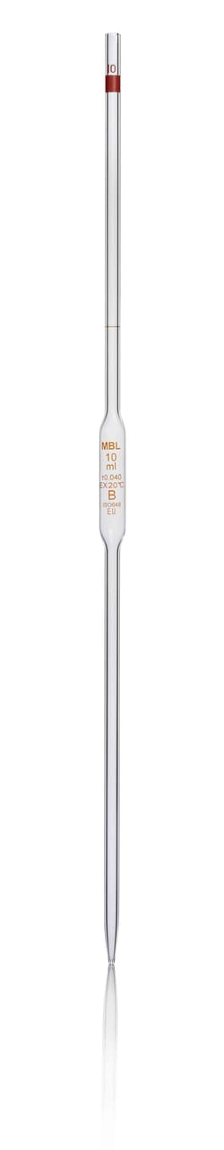 MBL One Mark Class B Glass Pipets 10 mL | Buy Online | MBL | Fisher Scientific