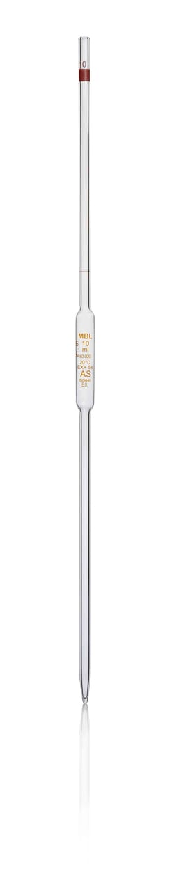 MBL One Mark Class AS Glass Pipets 10 mL | Buy Online | MBL | Fisher Scientific