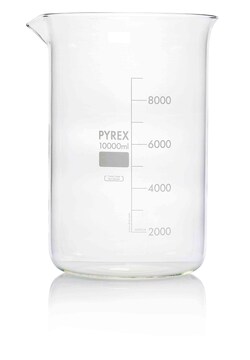 Pyrex Low-form Griffin Beakers 10 L | Buy Online | Pyrex | Fisher Scientific
