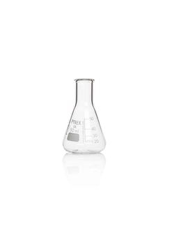 Pyrex Borosilicate Glass Narrow Neck Erlenmeyer Flask 50 mL | Buy Online | Pyrex | Fisher Scientific