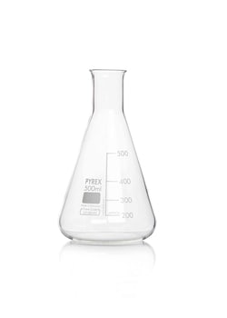 Pyrex Borosilicate Glass Narrow Neck Erlenmeyer Flask 500 mL | Buy Online | Pyrex | Fisher Scientific