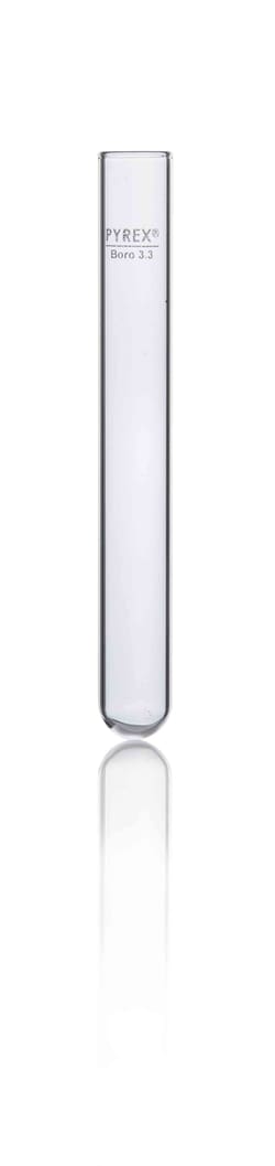 Pyrex Borosilicate Glass Medium Wall Rimless Test Tubes 16 mm | Buy Online | Pyrex | Fisher Scientific