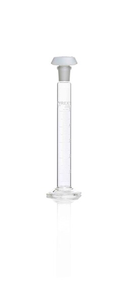 Pyrex Glass Cylinder with Polyethylene Stopper 50 mL | Buy Online | Pyrex | Fisher Scientific
