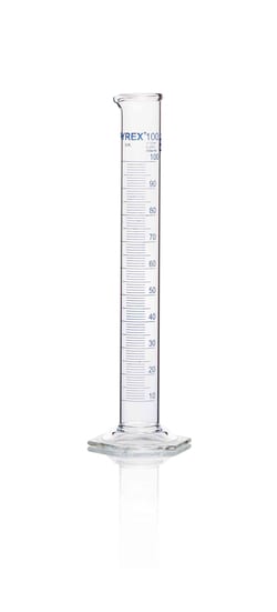 PYREX Graderade cylindrar av borosilikatglas 100 mL | Buy Online | Pyrex | Fisher Scientific