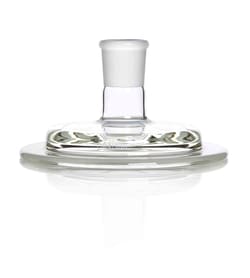 Quickfit Borosilikatglasflänslock Vertikal mittuttag: 29/32 | Buy Online | Quickfit | Fisher Scientific