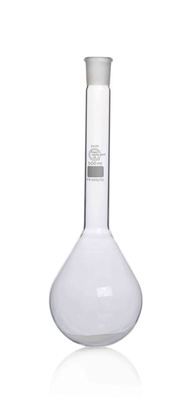 PYREX Borosilicate Glass Kjeldahl Flask with Ground Socket 500 mL | Buy Online | Quickfit | Fisher Scientific