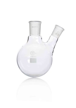 Quickfit Two-Neck Round-Bottom Glass Flask 250 mL | Buy Online | Quickfit | Fisher Scientific