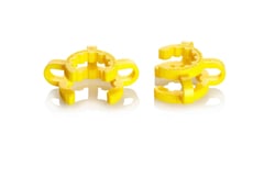 Quickfit Verbindungsklemmen aus Polyacetal Gelb | Buy Online | Quickfit&trade; | Fisher Scientific