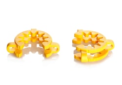 Quickfit Verbindungsklemmen aus Polyacetal Ocker | Buy Online | Quickfit&trade; | Fisher Scientific