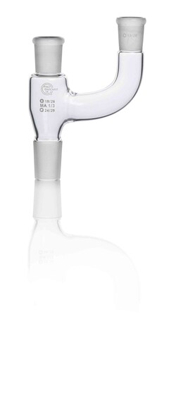 Scilabware Quickfit Multiple glasfugeadapter med to parallelle halse 24/29 | Buy Online | Scilabware | Fisher Scientific