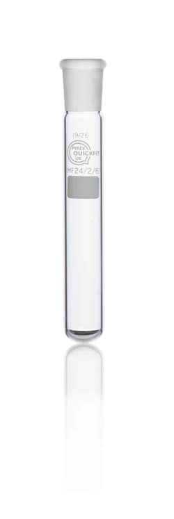 Tubes à essai en verre borosilicaté QuickFit avec emboîture rodée 23 mm | Buy Online | Quickfit | Fisher Scientific