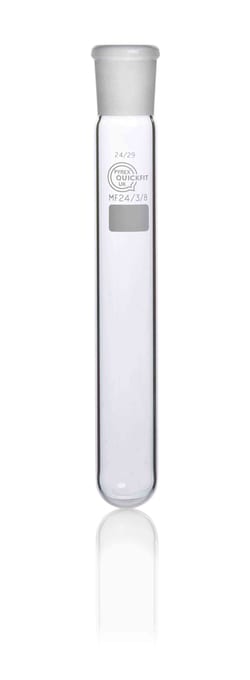 Tubes à essai en verre borosilicaté QuickFit avec emboîture rodée 29 mm | Buy Online | Quickfit | Fisher Scientific