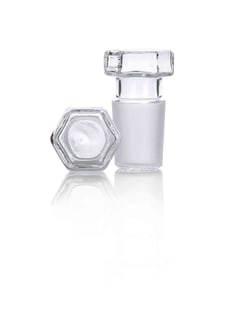 Quickfit Standard Taper Flat Head Borosilicate Glass Hollow Stopper Standard; 24/29 | Buy Online | Quickfit | Fisher Scientific