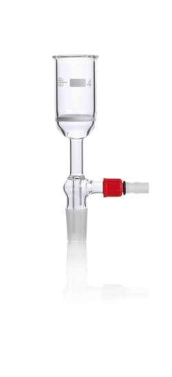 Quickfit Borosilicate Glass Büchner Vacuum Filtration Funnels with Glass Sintered Disc 30 mL | Buy Online | Quickfit | Fisher Scientific