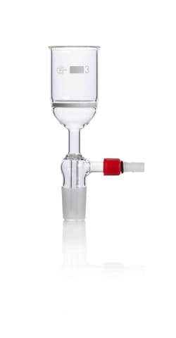 Quickfit Borosilicate Glass Büchner Vacuum Filtration Funnels with Glass Sintered Disc 80 mL | Buy Online | Quickfit | Fisher Scientific