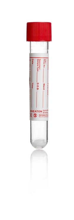 Wheaton 10 mL Urine Tube with Printed Label Label, Collection Cup, Boric Acid | Buy Online | Wheaton&trade; | Fisher Scientific