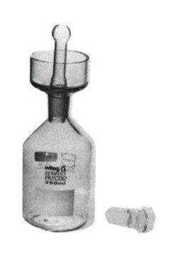 Witeg BOTTLES, KARLSRUHE BOTTLE, 100ml, NS14/23, Quantity: 1 Stück