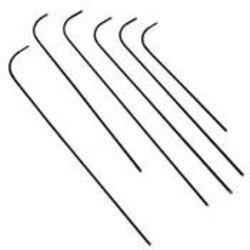 Bellco Glass SST Bent Harvesting Tube, 36L 1/4OD x 20"L - Ra32, Quantity: