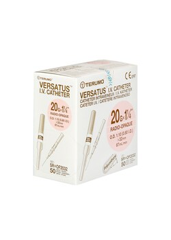 TERUMO SR STRAIGHT PUR VERSATUS Intravenous Catheters 20 G | Buy Online | TERUMO | Fisher Scientific